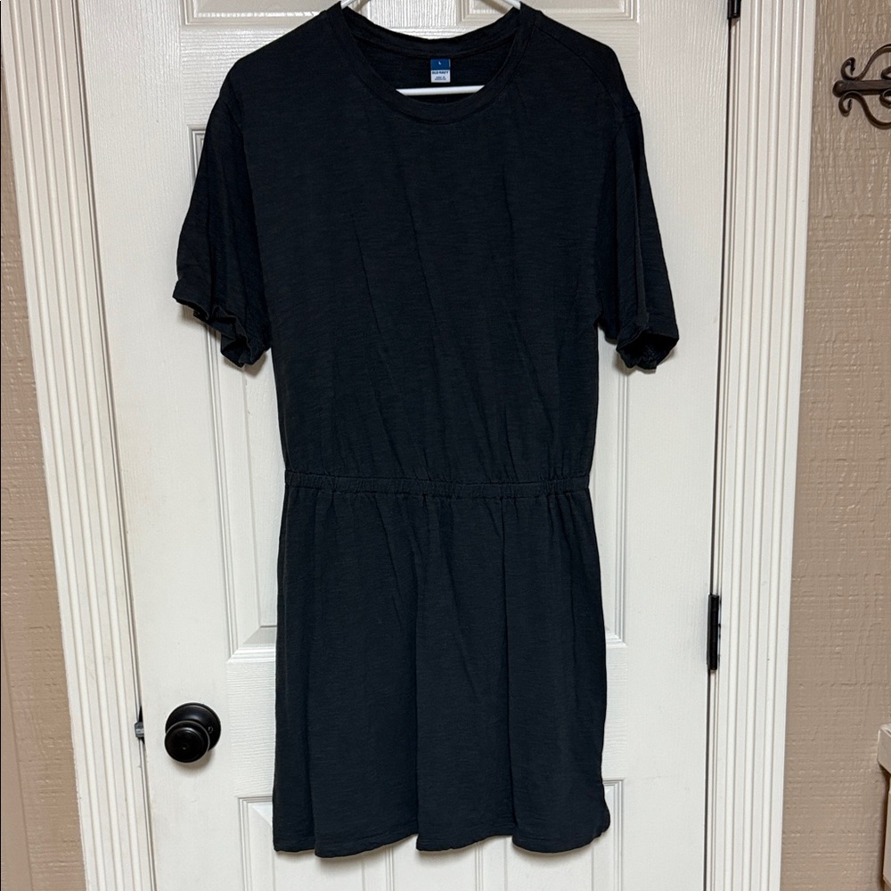 Old Navy Charcoal Gray Tee dress